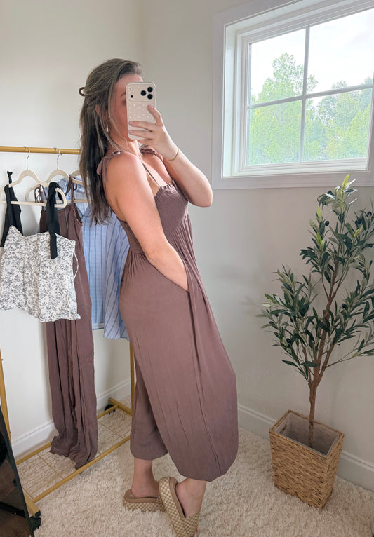 Mocha Muse Jumpsuit
