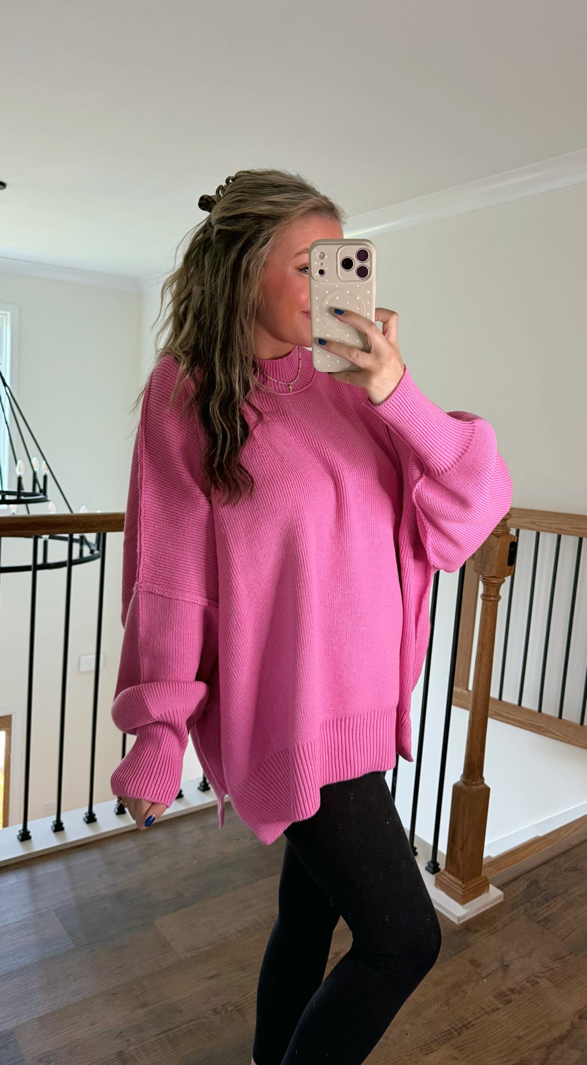 Pinky Promise Oversized Sweater