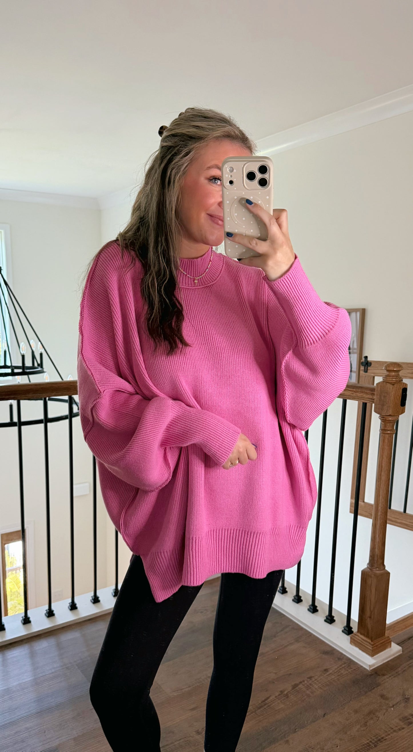 Pinky Promise Oversized Sweater