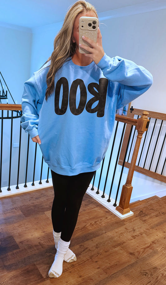 Leopard BOO Sweatshirt