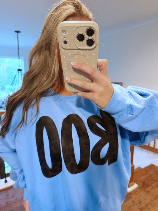 Leopard BOO Sweatshirt